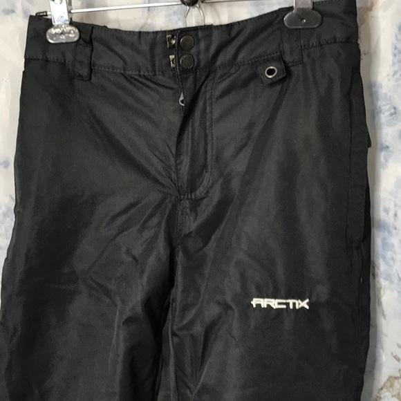 Arctix very warm insulated ski snow pants Kids boys girls large black - Picture 4 of 11